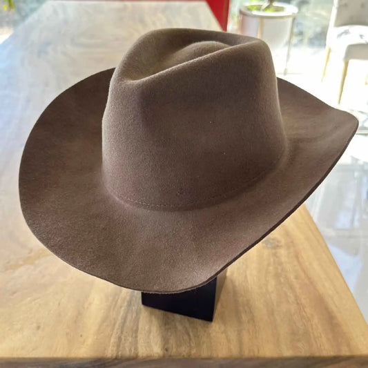 Mocha Wool Cowboy Hat