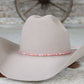 Pink Shell Hat Band